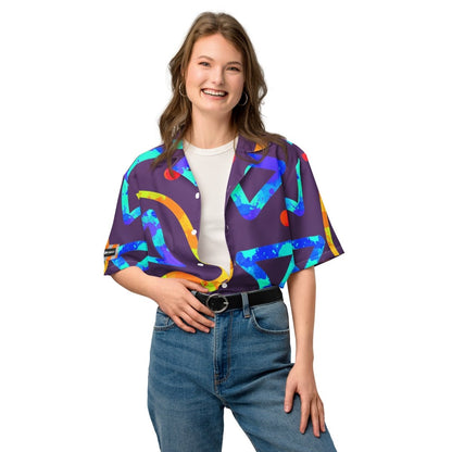 Arcade Crunch 1 Unisex Button Shirt from Sky Brundall Concepts