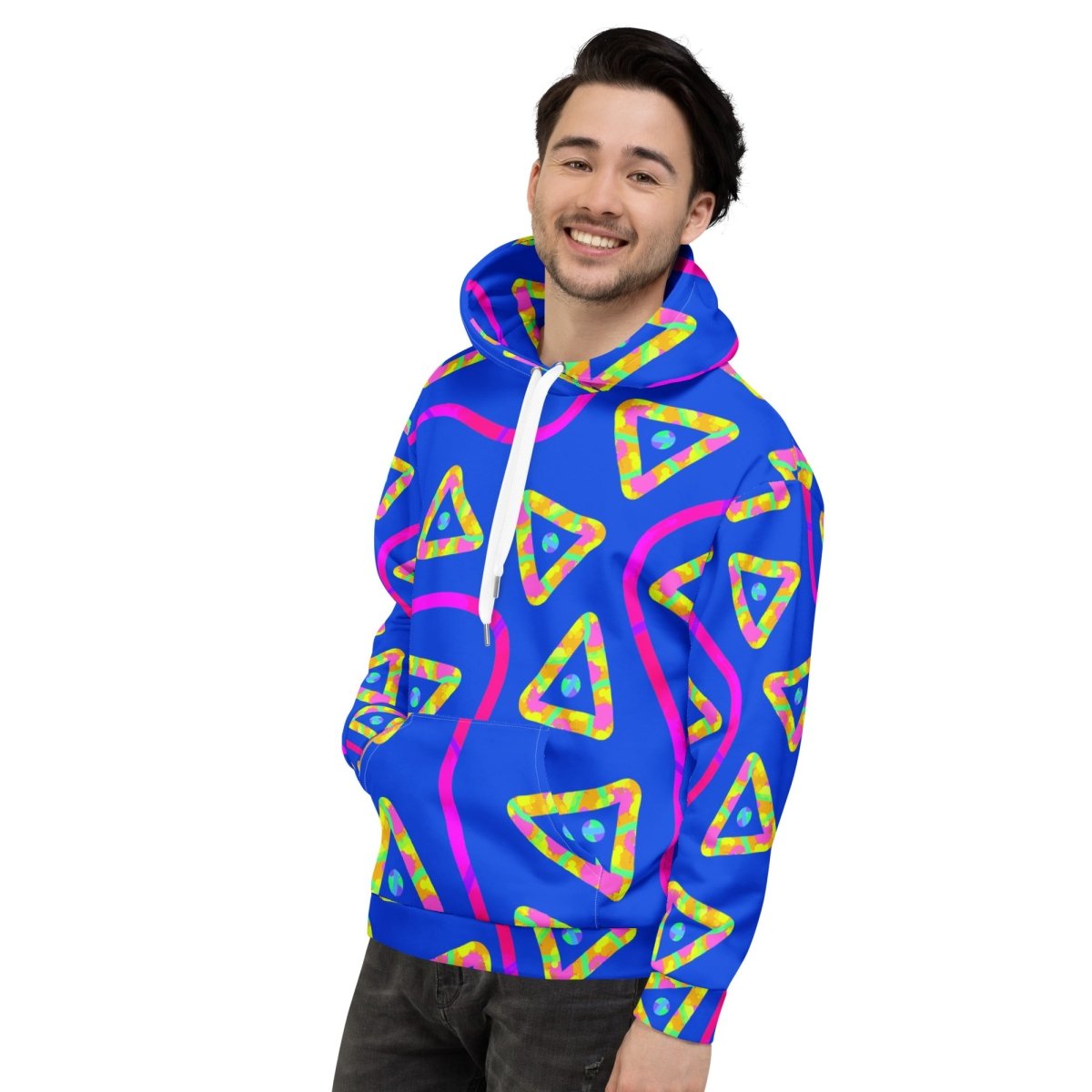 DWF Urban Jump Blue Unisex Hoodie from Sky Brundall Concepts