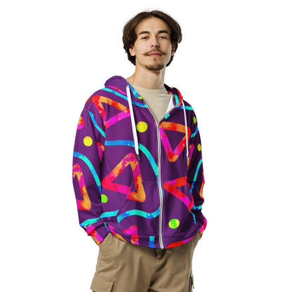 Arcade Crunch 2 Unisex Zip Hoodie from Sky Brundall Concepts