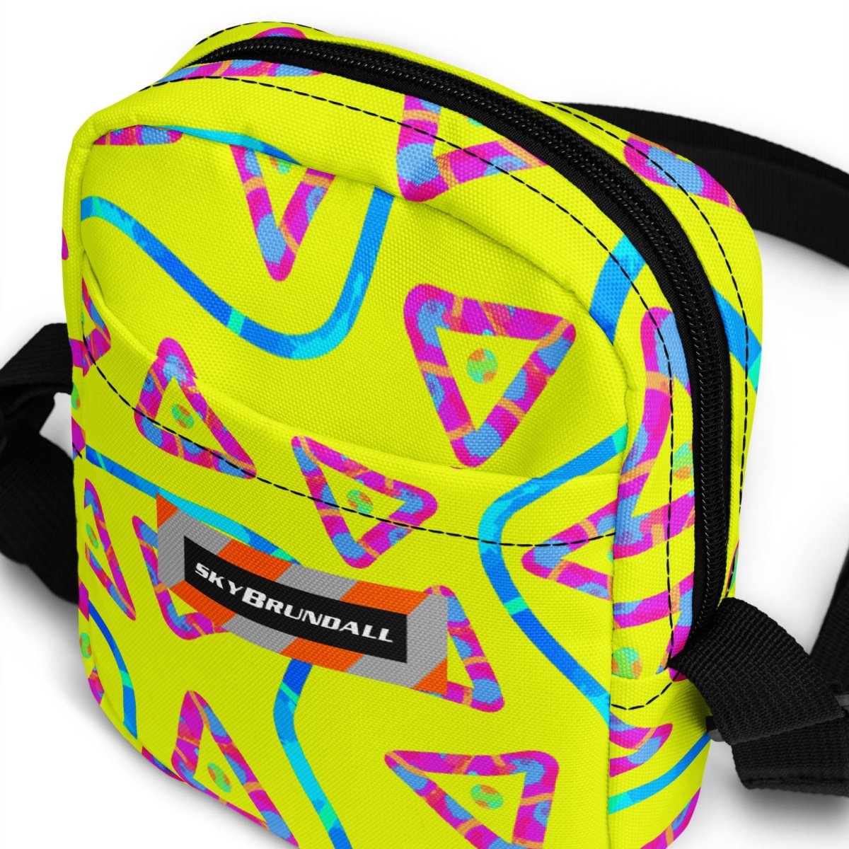 Urban Jump Yellow Utility Crossbody Bag from Sky Brundall Concepts