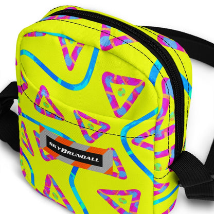 Urban Jump Yellow Utility Crossbody Bag from Sky Brundall Concepts