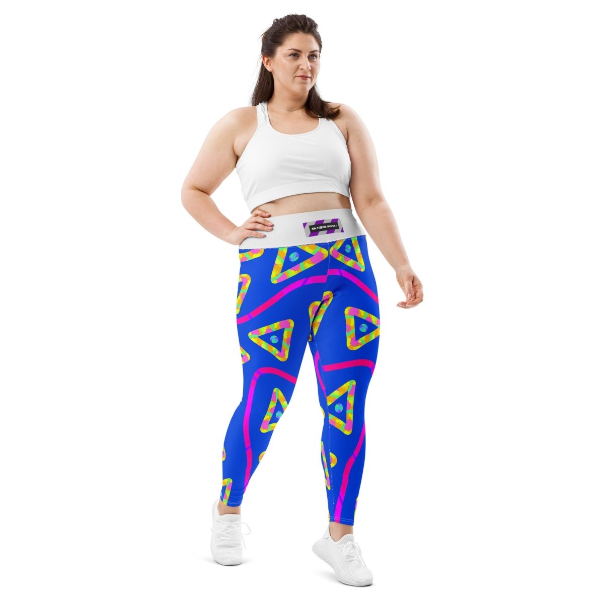 Urban Jump Blue Plus Size Leggings from Sky Brundall Concepts