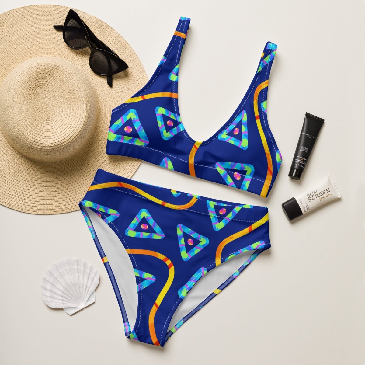Urban Jump High-waisted Bikini from Sky Brundall Concepts