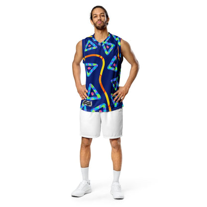 Urban Jump Unisex Basketball Jersey from Sky Brundall Concepts