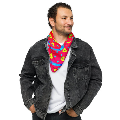 DWF Warm Blaze Candy Rain Bandana from Sky Brundall Concepts