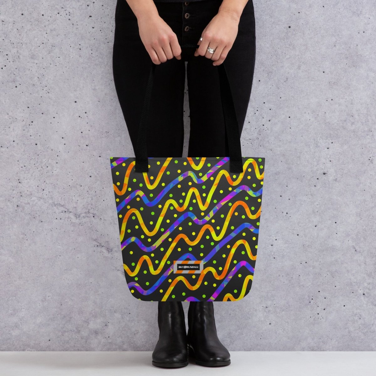 Dream Wave Festival Thunder Burst Tote Bag from Sky Brundall Concepts