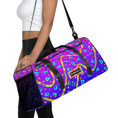 Dream Wave Festival - Cool Candy Rain Duffle Bag from Sky Brundall Concepts