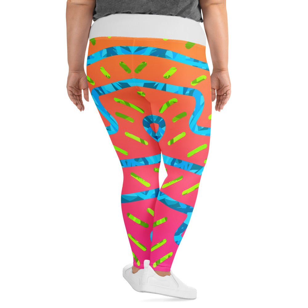 Summer Buzz Plus Size Leggings from Sky Brundall Concepts