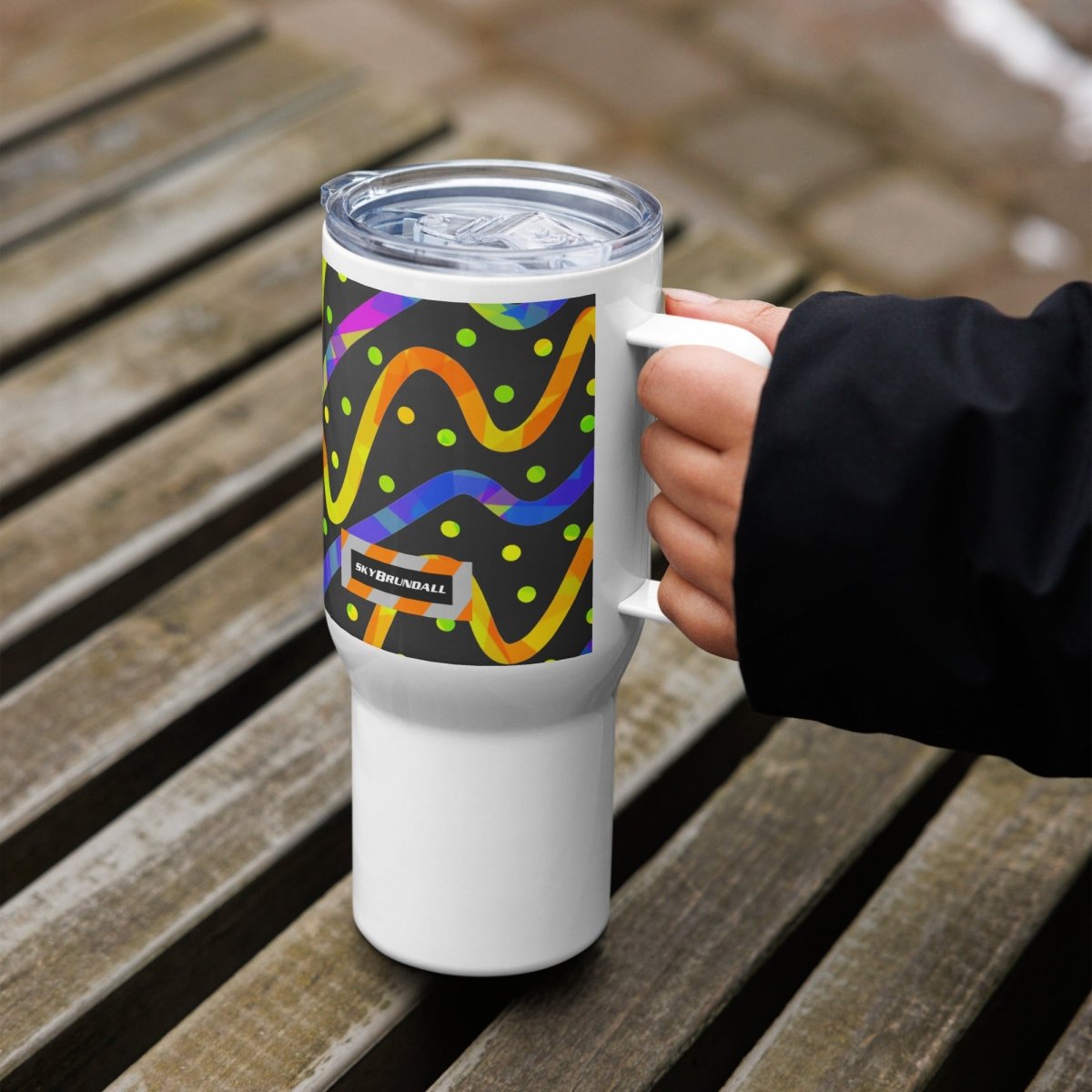 DWF - Thunder Burst Travel Mug from Sky Brundall Concepts