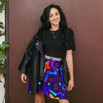 Starlight Delight Skater Skirt from Sky Brundall Concepts