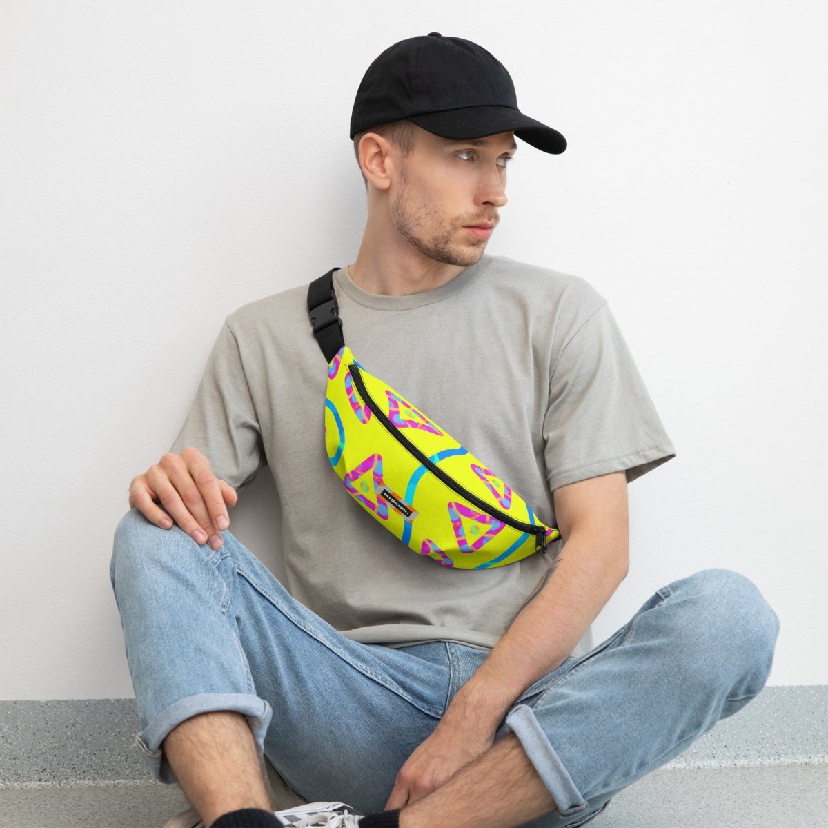 DWF Urban Jump Yellow Fanny Pack from Sky Brundall Concepts