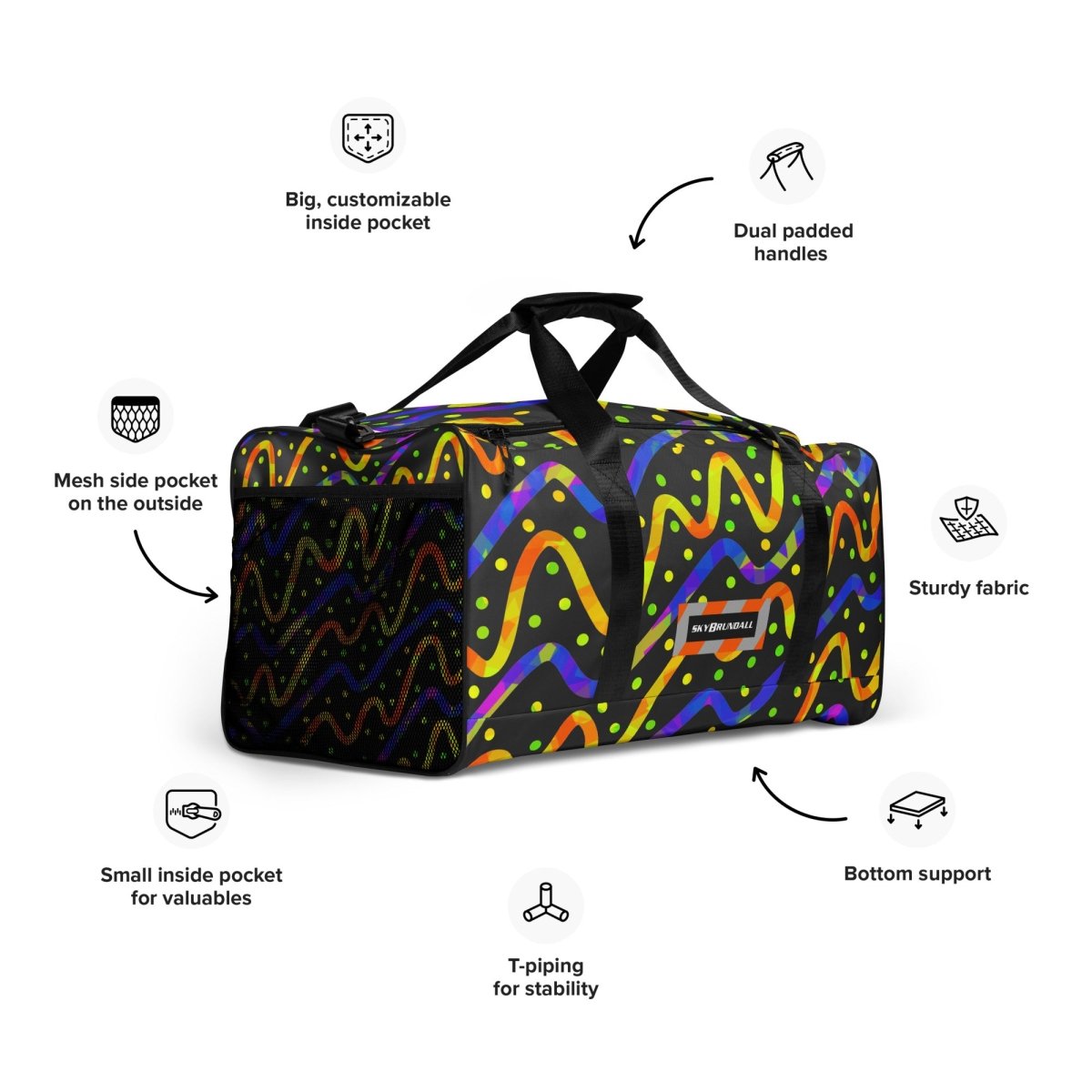 DWF - Thunder Burst Duffle Bag from Sky Brundall Concepts
