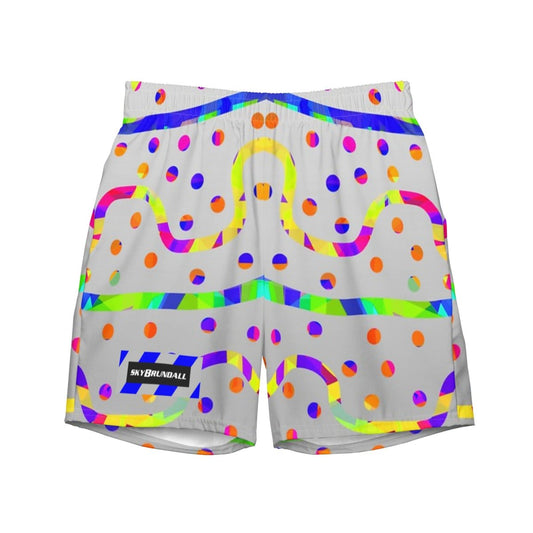Dream Wave Festival - Rainbow Fiesta All - Over Print Recycled Swim Trunks from Sky Brundall Concepts