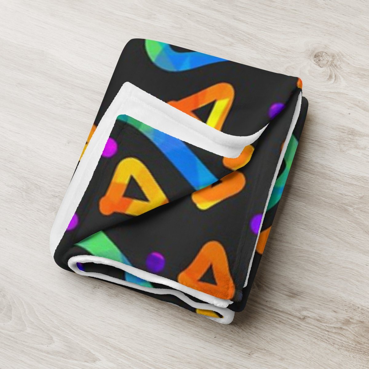 Wild Energy Orange Throw Blanket from Sky Brundall Concepts