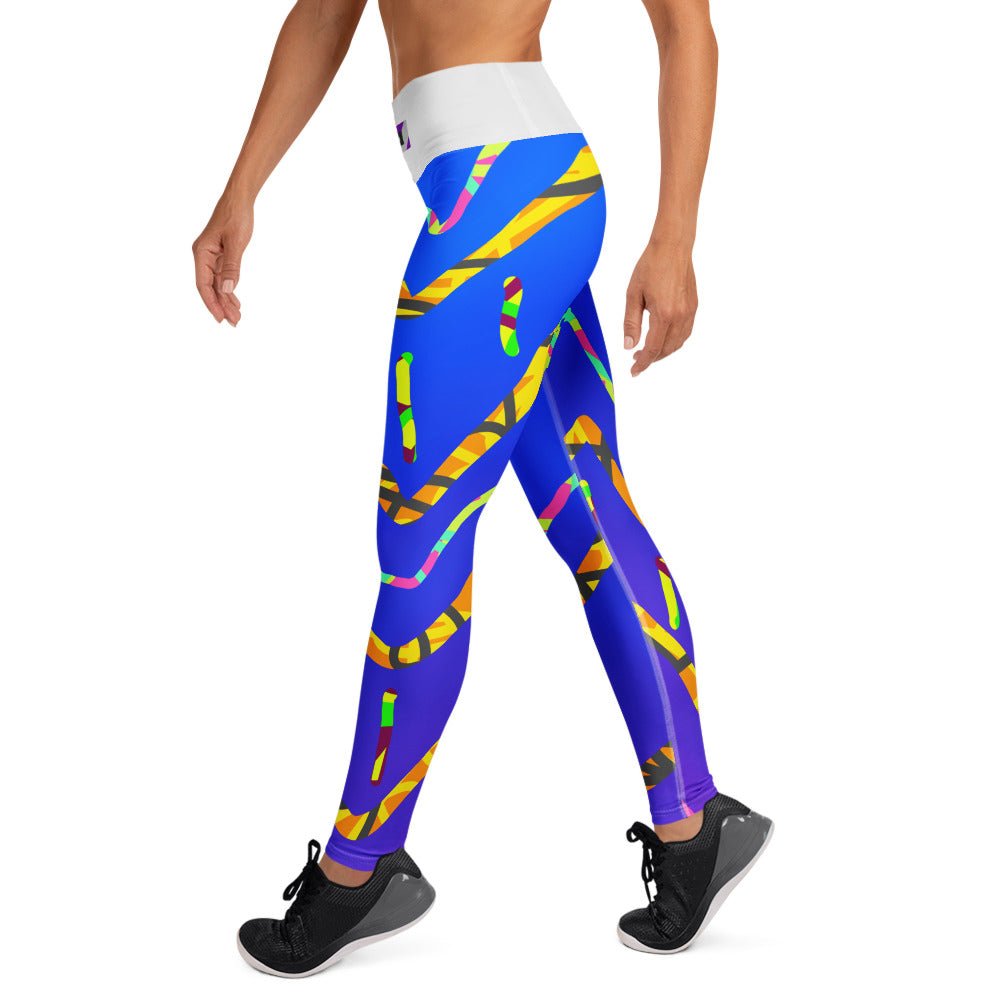 California Tiger Yoga Leggings from Sky Brundall Concepts