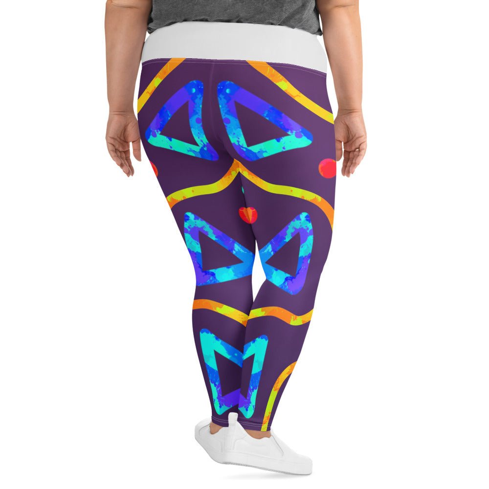 Arcade Crunch 1 Plus Size Leggings from Sky Brundall Concepts