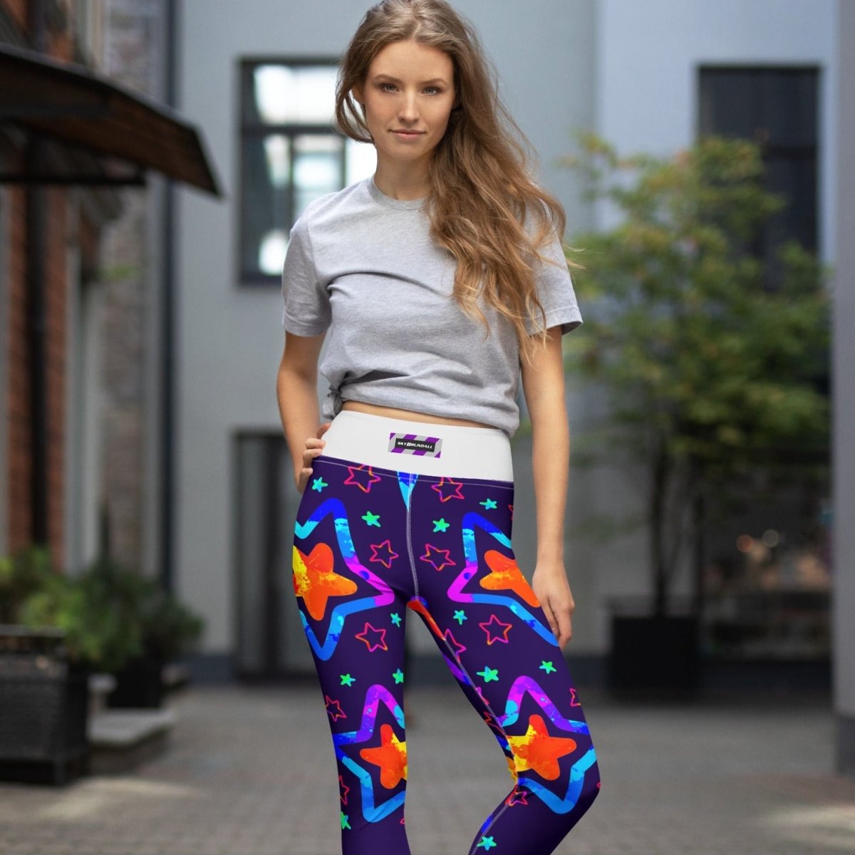 Starlight Delight Yoga Leggings from Sky Brundall Concepts