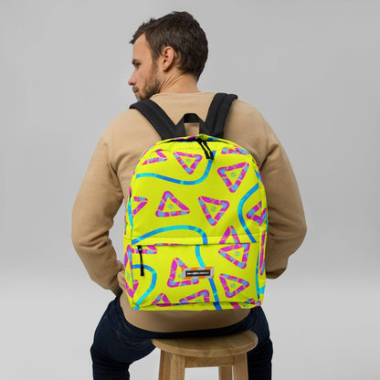 Urban Jump Yellow Medium Backpack from Sky Brundall Concepts