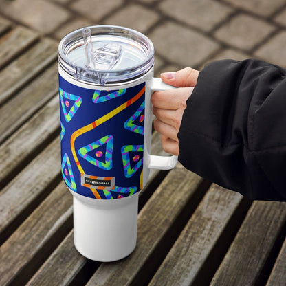 Dream Wave Festival Urban Jump Travel Mug from Sky Brundall Concepts