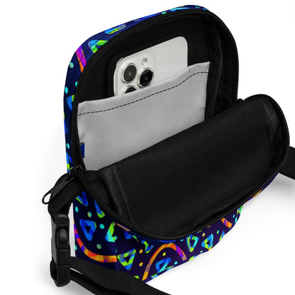 Electric Crumble Utility Crossbody Bag from Sky Brundall Concepts