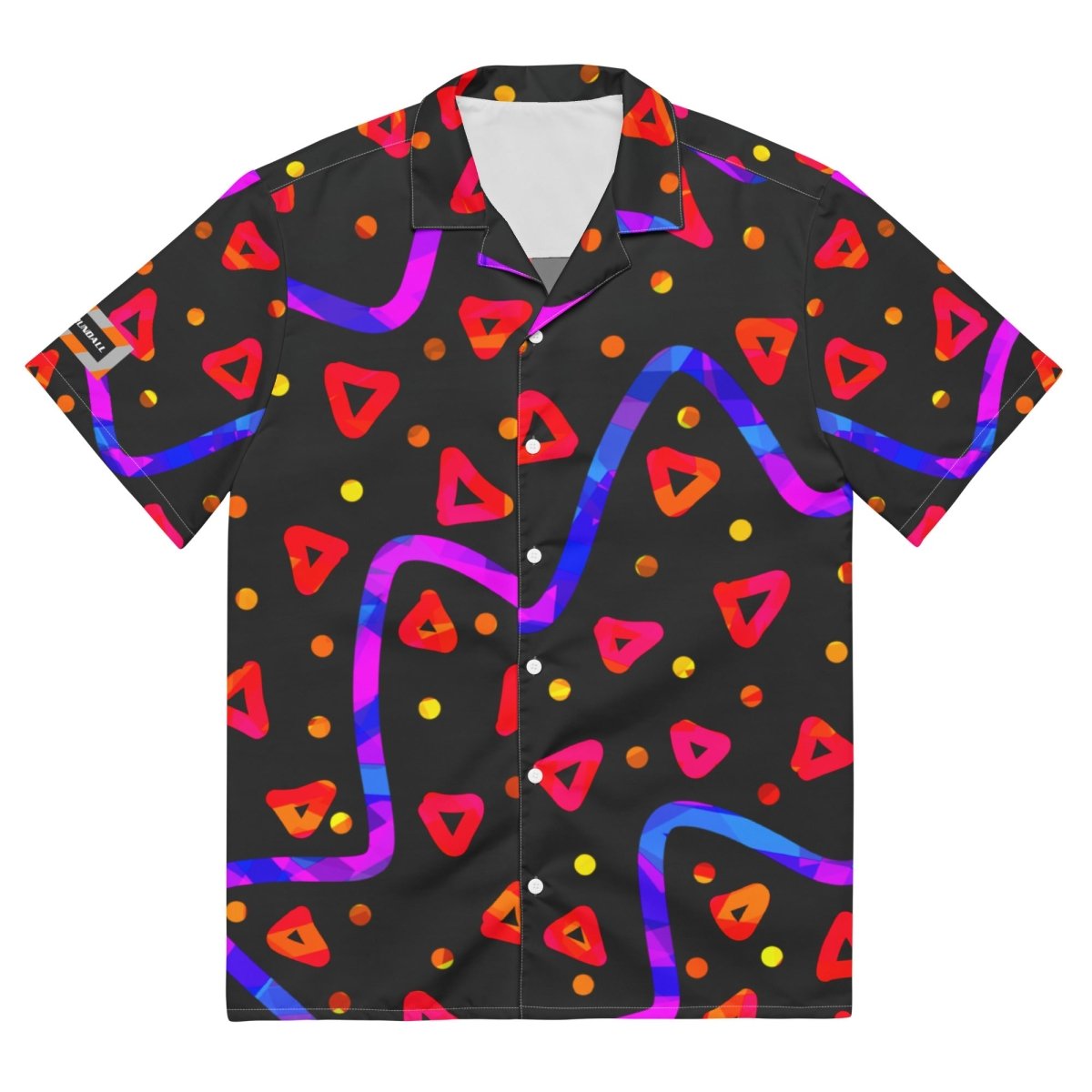 Wild Energy Red Unisex Button Shirt from Sky Brundall Concepts