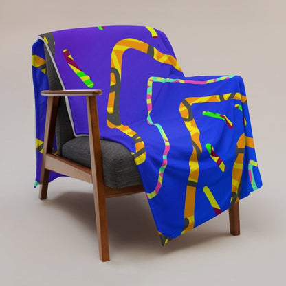 California Tiger Throw Blanket from Sky Brundall Concepts