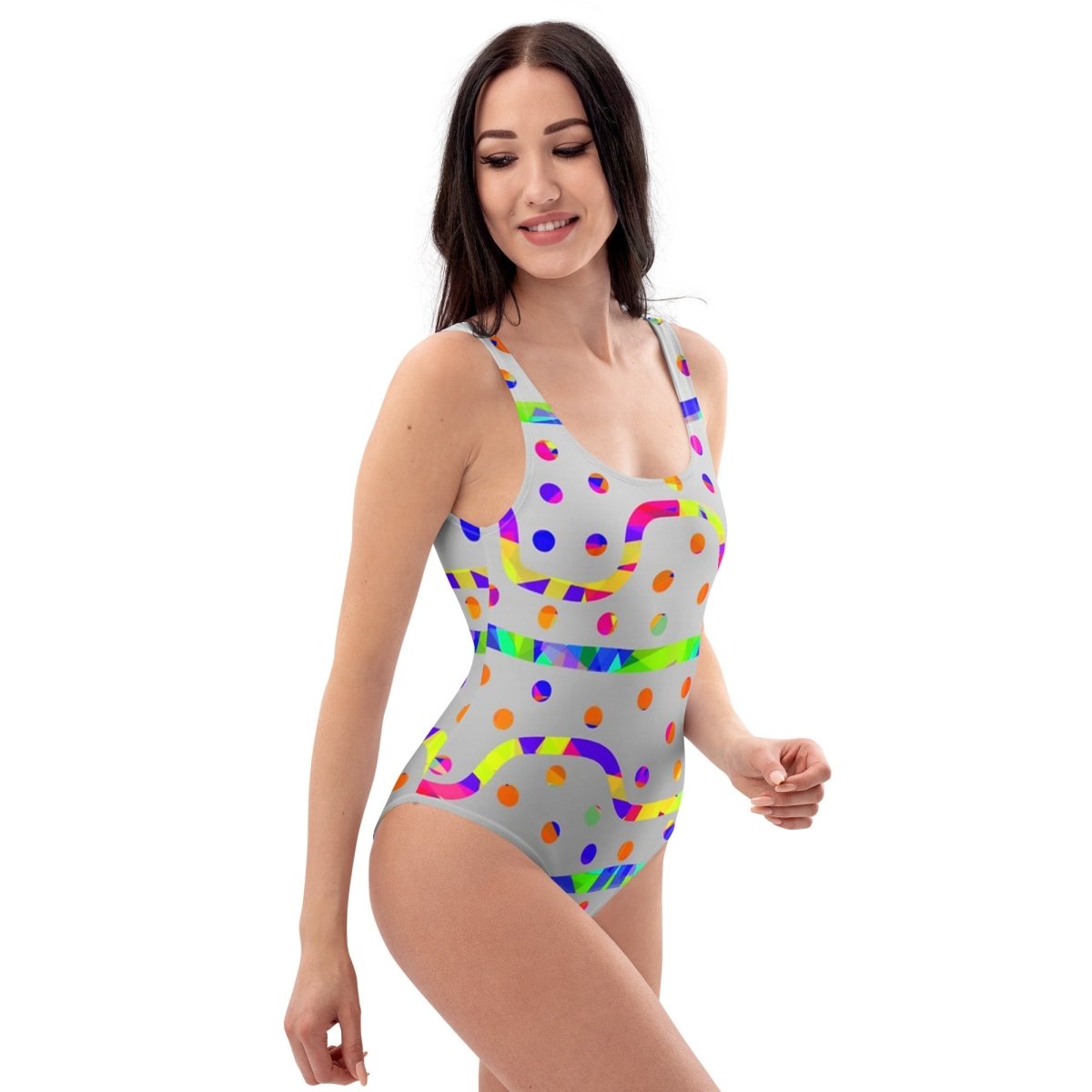 Rainbow Fiesta One-Piece Swimsuit from Sky Brundall Concepts