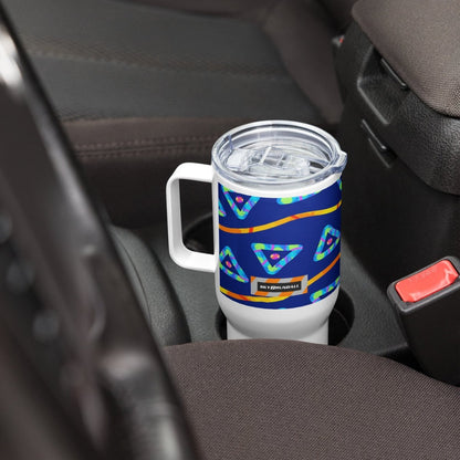 Dream Wave Festival Urban Jump Travel Mug from Sky Brundall Concepts