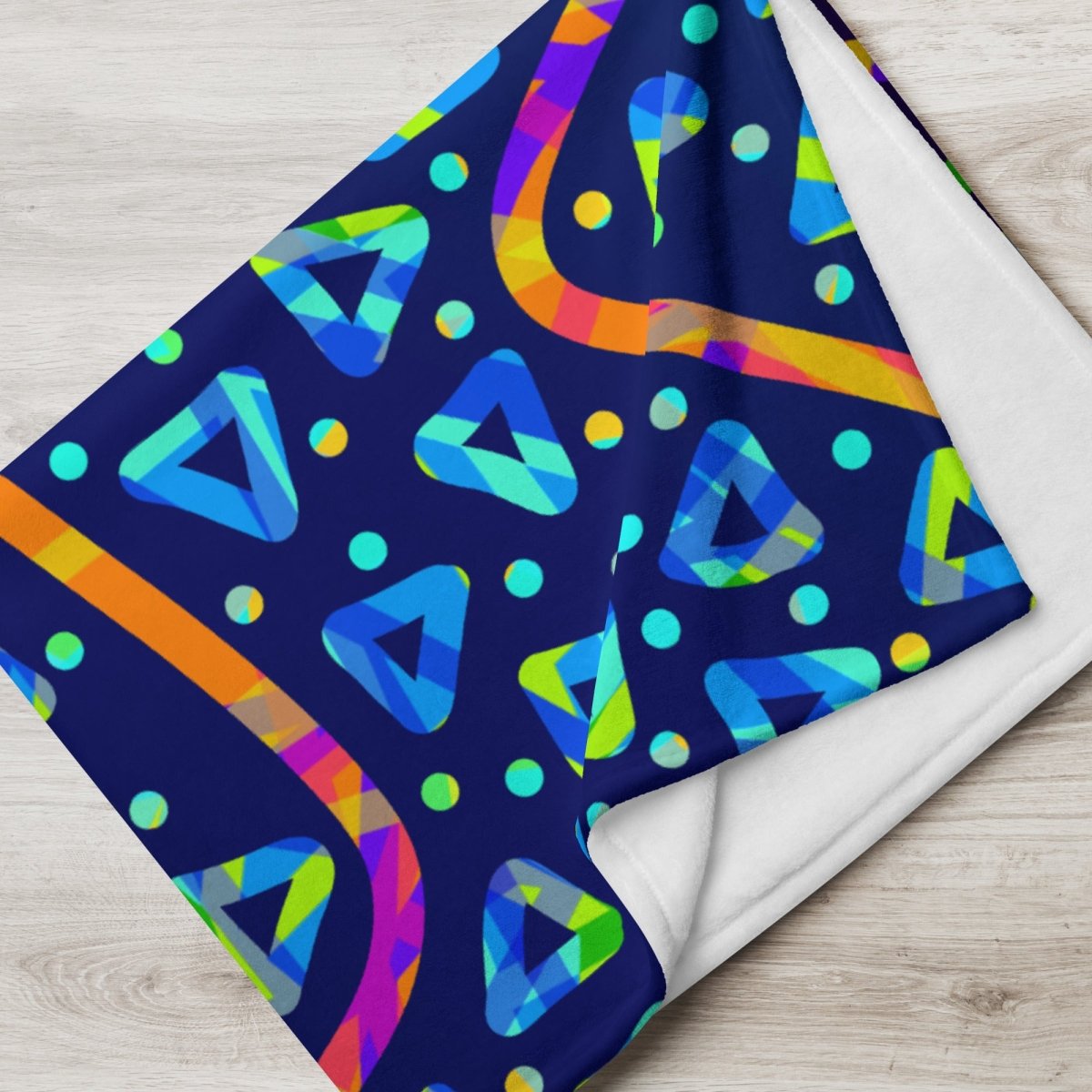 Electric Crumble Throw Blanket from Sky Brundall Concepts