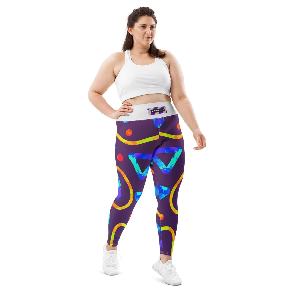 Arcade Crunch 1 Plus Size Leggings from Sky Brundall Concepts