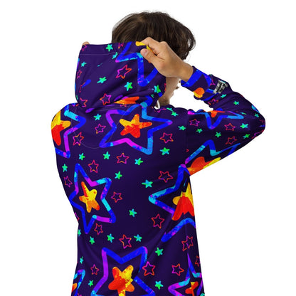Starlight Delight Unisex Zip Hoodie from Sky Brundall Concepts