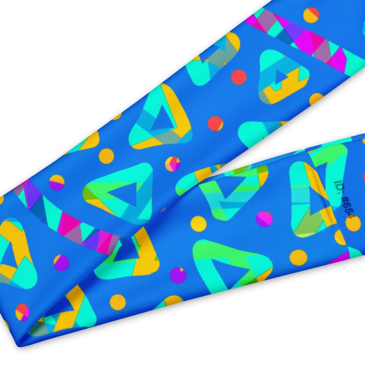 Electric Crumble Blue Headband from Sky Brundall Concepts