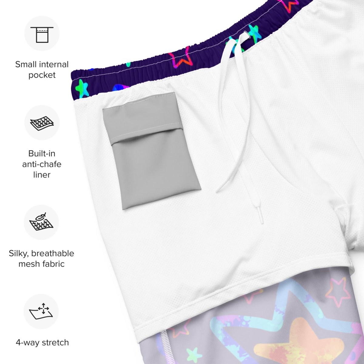 DWF Starlight Delight Swim Trunks from Sky Brundall Concepts