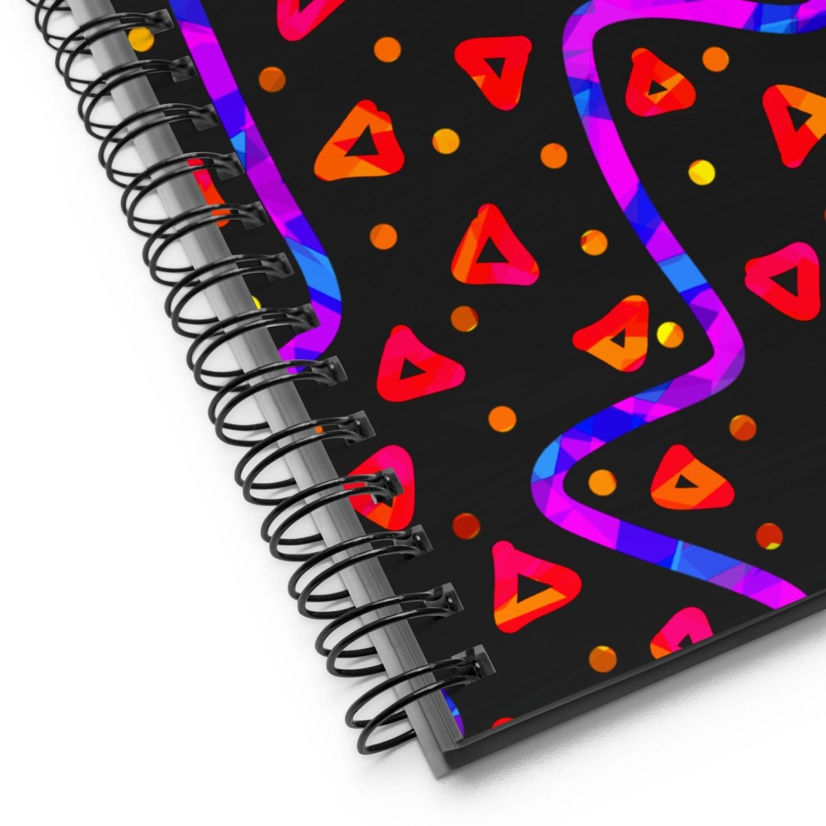 Wild Energy Red Spiral Notebook from Sky Brundall Concepts
