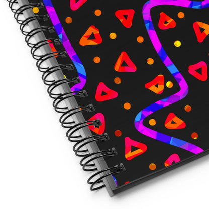 Wild Energy Red Spiral Notebook from Sky Brundall Concepts