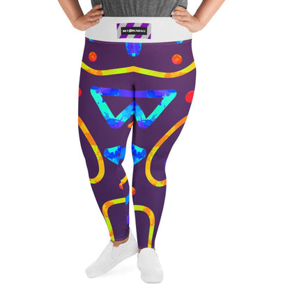 Arcade Crunch 1 Plus Size Leggings from Sky Brundall Concepts