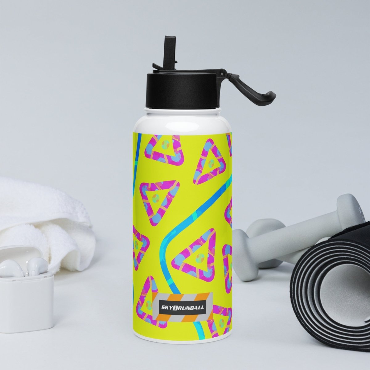 Urban Jump Yellow Water Bottle from Sky Brundall Concepts