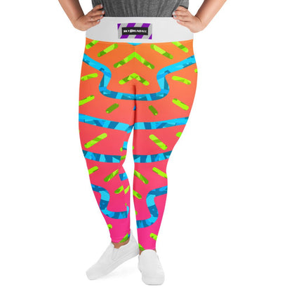 Summer Buzz Plus Size Leggings from Sky Brundall Concepts