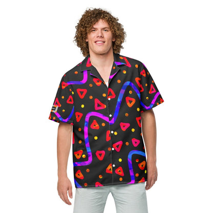 Wild Energy Red Unisex Button Shirt from Sky Brundall Concepts