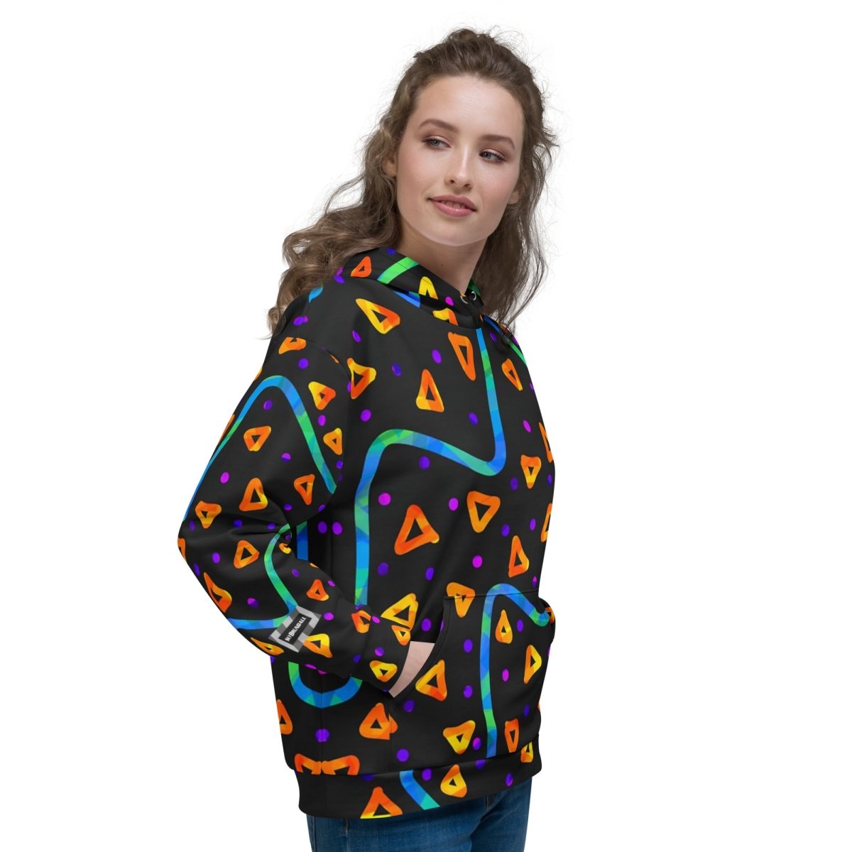 Wild Energy Orange Unisex Hoodie from Sky Brundall Concepts