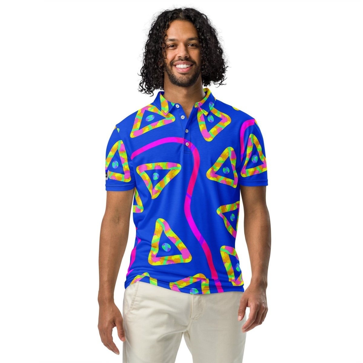 Urban Jump Blue Men’s Slim Fit Polo from Sky Brundall Concepts