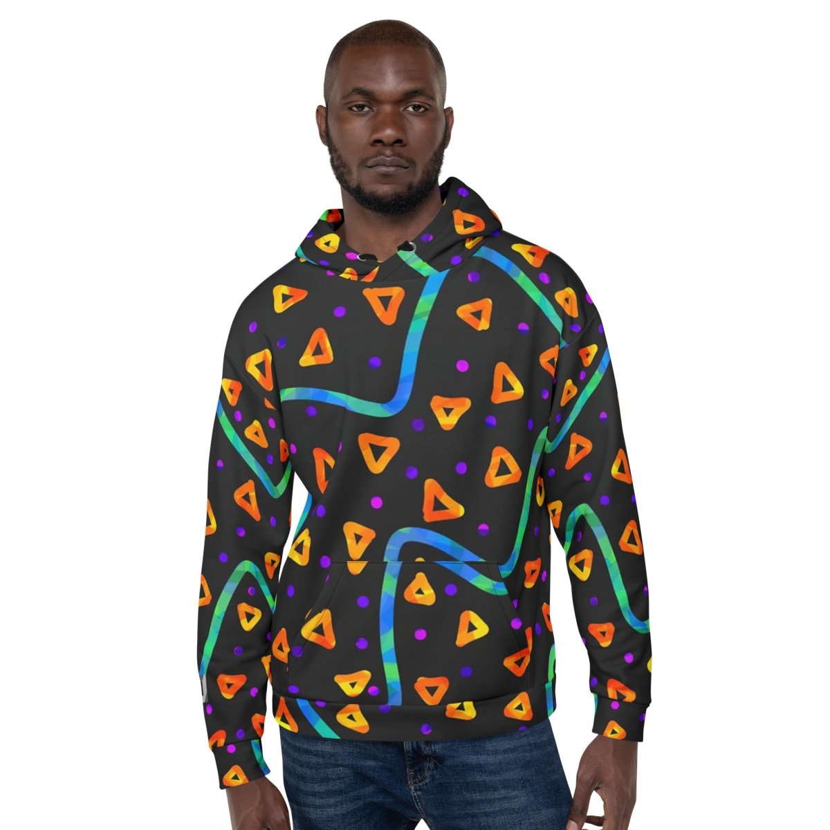 Wild Energy Orange Unisex Hoodie from Sky Brundall Concepts