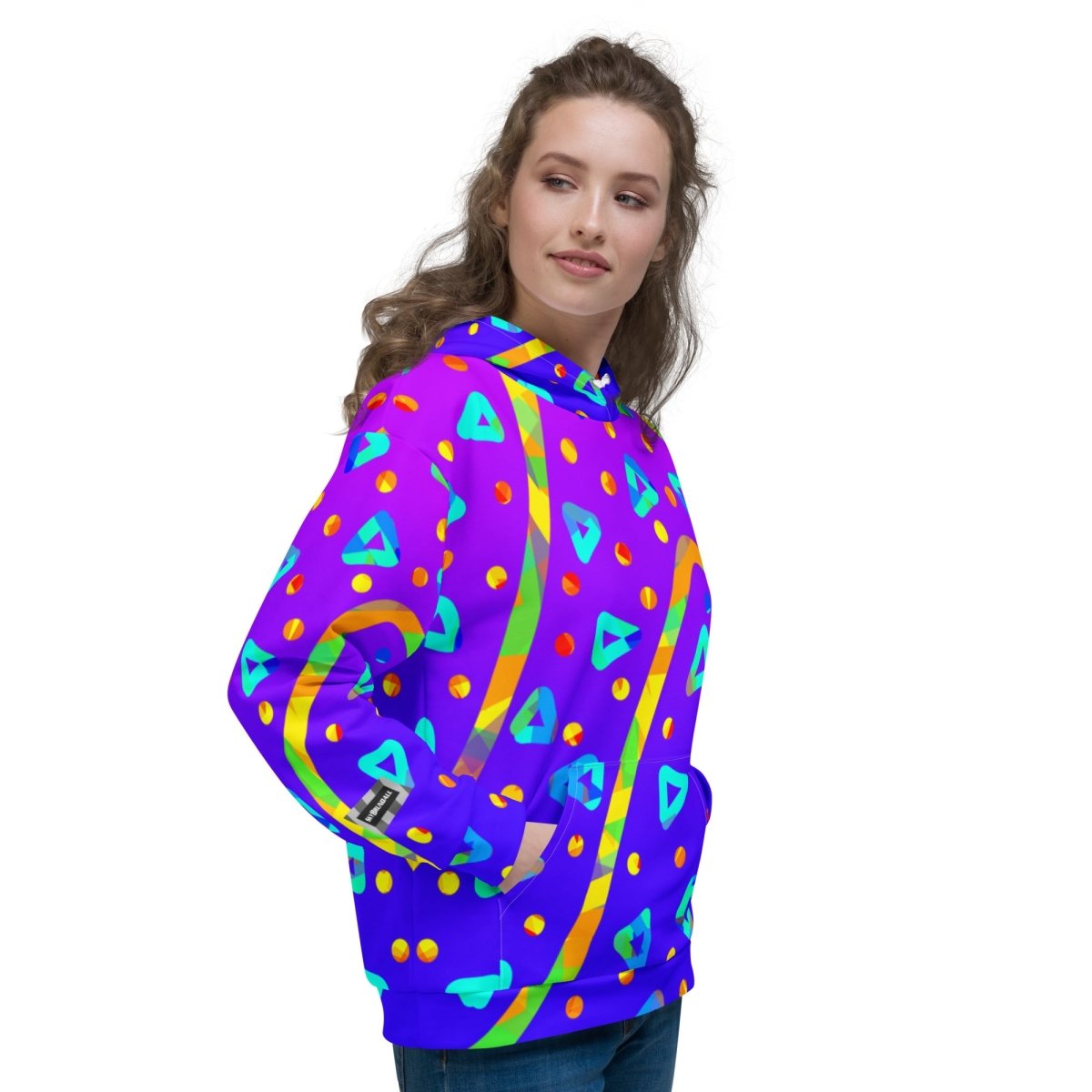 Cool Rush Candy Rain Unisex Hoodie from Sky Brundall Concepts