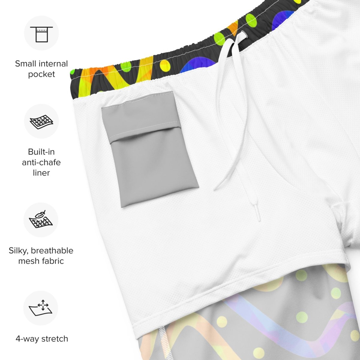 DWF - Thunder Burst Swim Trunks from Sky Brundall Concepts