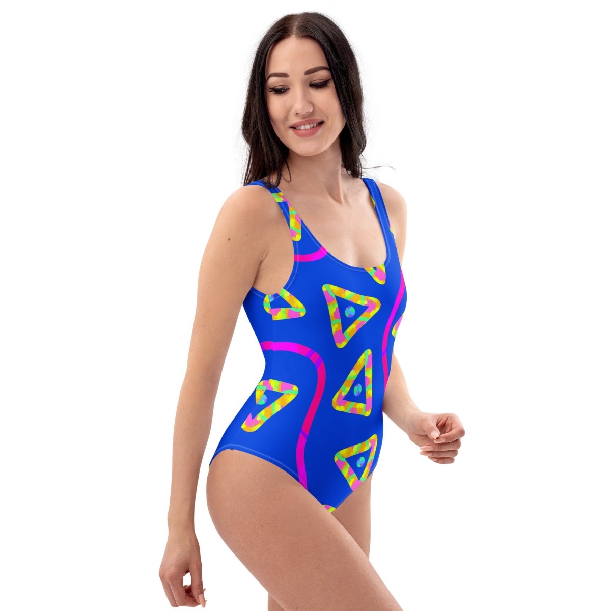 Urban Jump Blue One-Piece Swimsuit from Sky Brundall Concepts