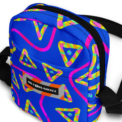 Urban Jump Blue Utility Crossbody Bag from Sky Brundall Concepts