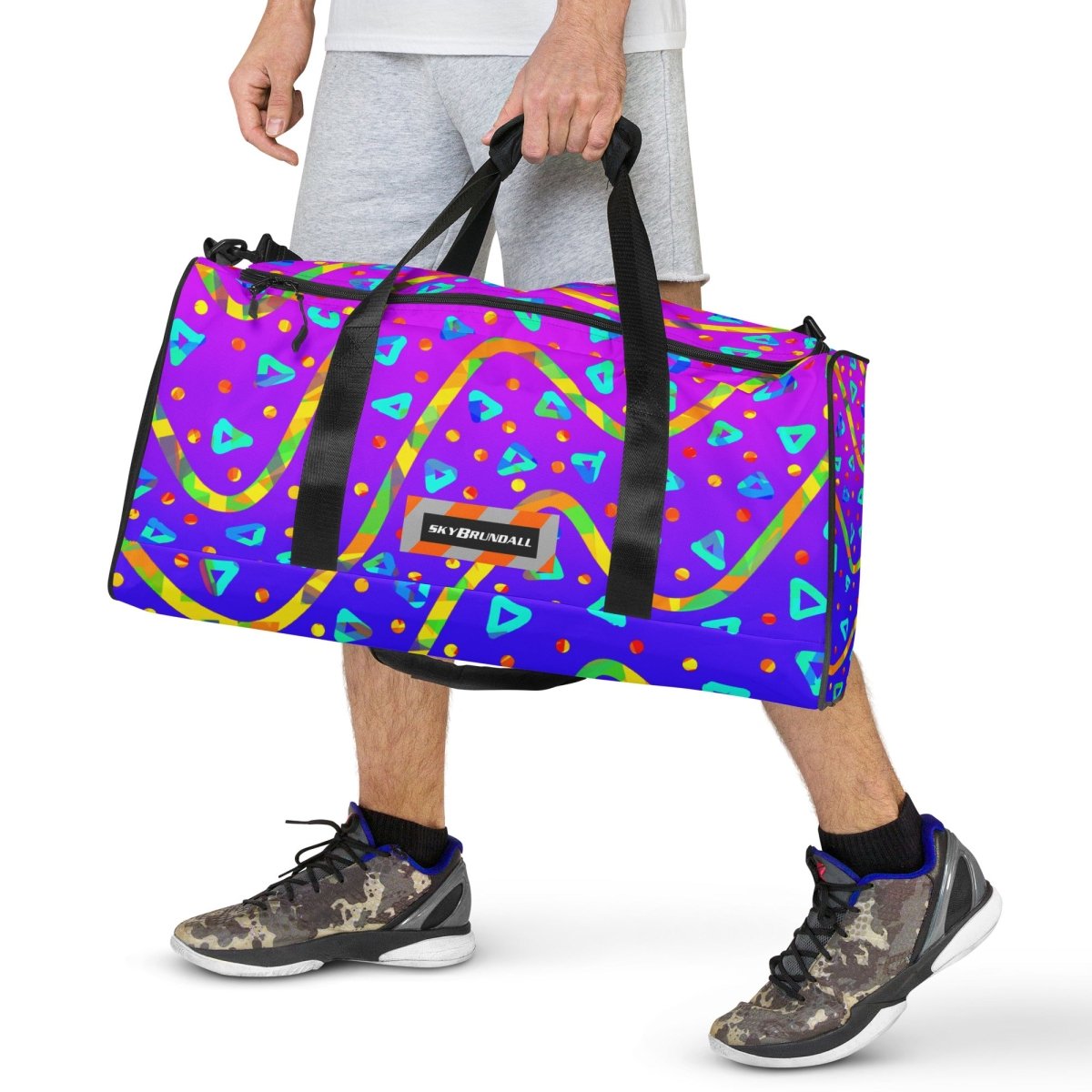 Dream Wave Festival - Cool Candy Rain Duffle Bag from Sky Brundall Concepts