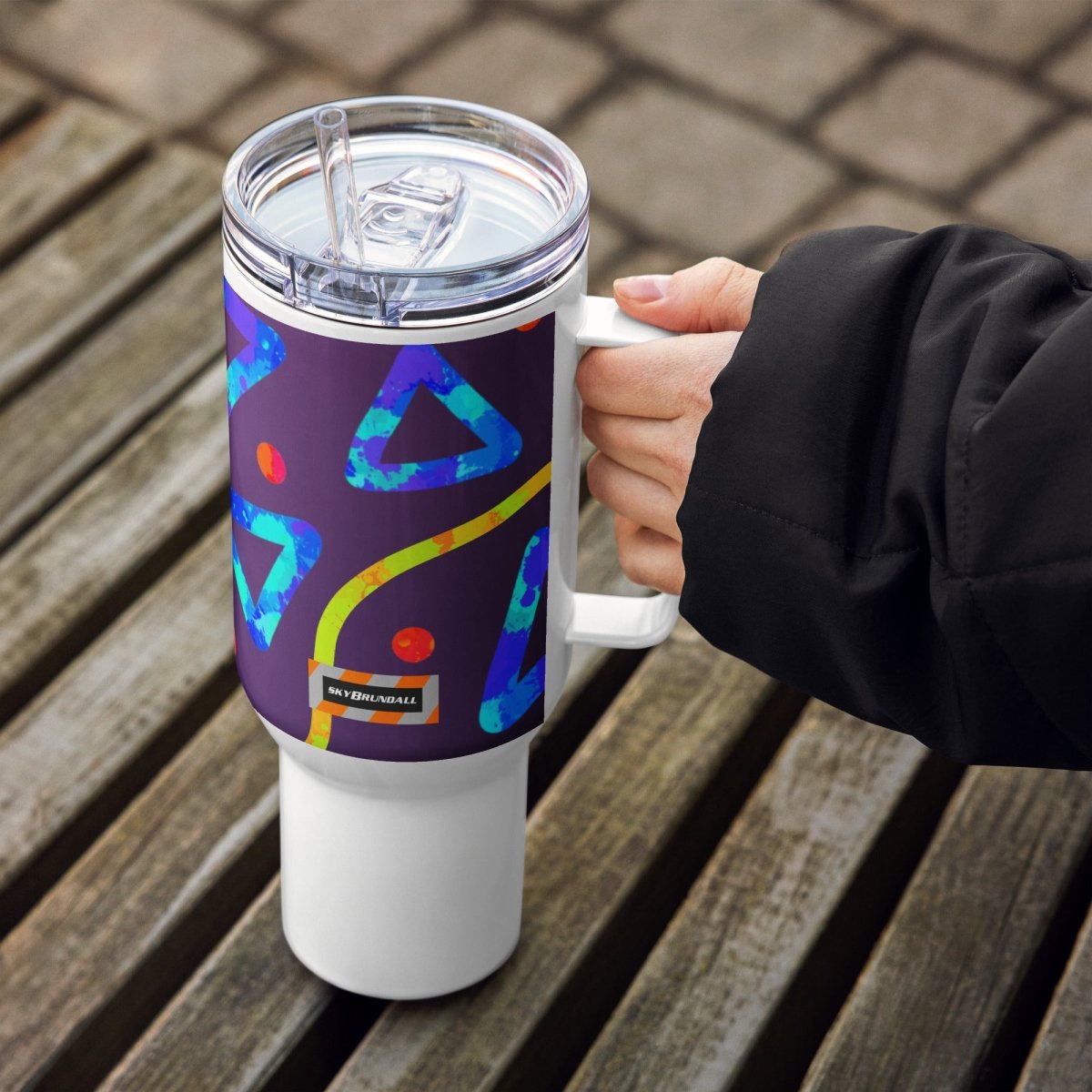 DWF Arcade Crunch 1 Travel Mug from Sky Brundall Concepts