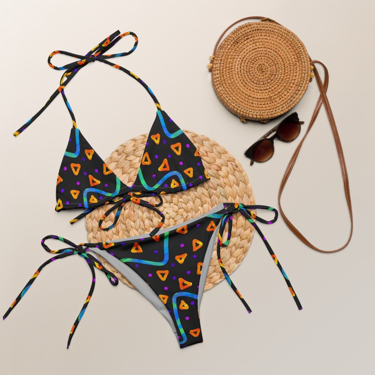 Wild Energy Orange String Bikini from Sky Brundall Concepts