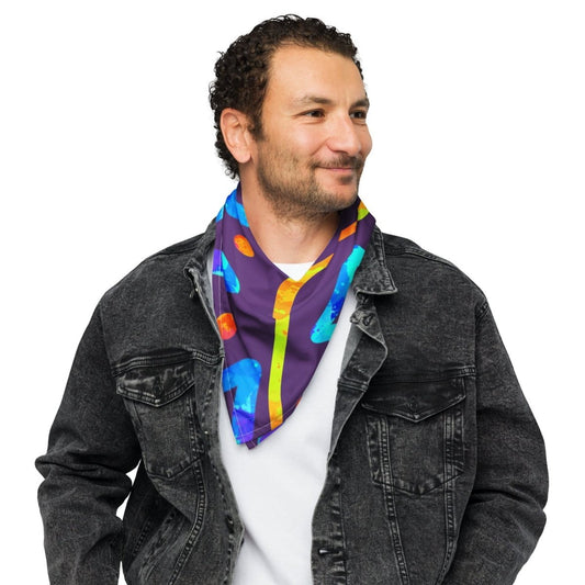 Dream Wave Festival - Arcade Crunch 1 Bandana from Sky Brundall Concepts